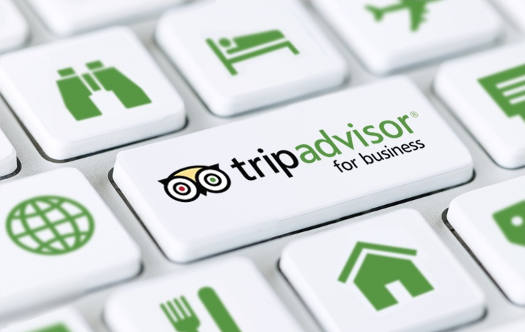 TripAdvisor for Business, illustration of a hotel review widget